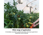 Tomato Roller Hooks | 6pcs Tomato Trellis Roller Hooks With 15M Twine | Tomato Support Hooks For Plant Vine Twine Crop Trellis Kit Plant Roller Hook