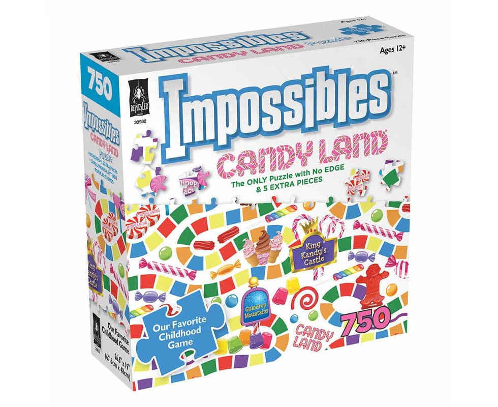 Candy Land Impossibles 750pc Puzzle