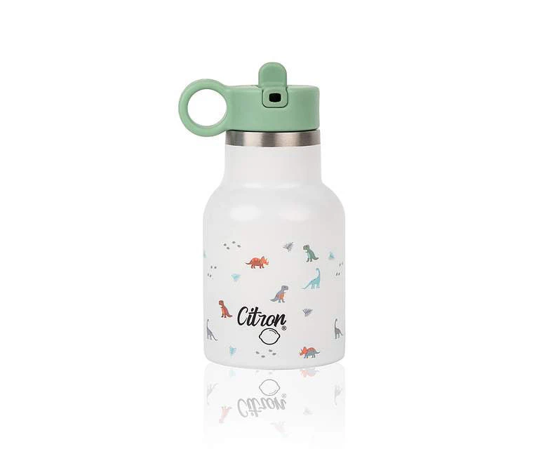 Little Water Bottle - QR-Enabled Lost-Proof 250ml - Dino