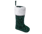 Cute Christmas Sock Lightweight Hanging Xmas Tree Gift-Green