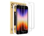 WERLEO 3x Tempered Glass Screen Protector for iPhone 6 / iPhone 6S 4.7 inch [Easy Installation Frame] [Full Coverage] [Bubble Free][Anti-Scratch]