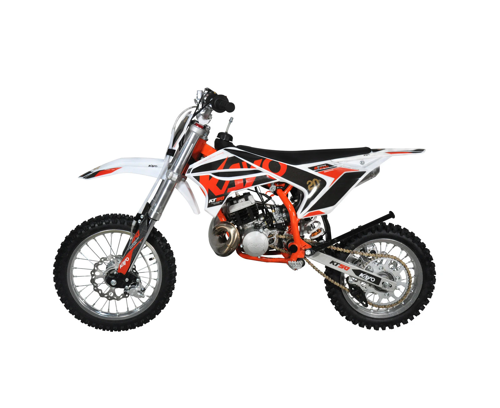 Kayo 50cc Outdoor Off Road Kids Trail Pit Dirt Bike Motorcycle Full Auto