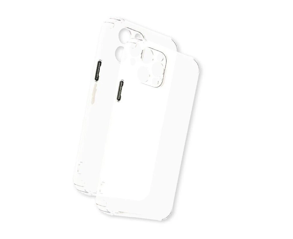 1PK iPhone 12 Pro Max Protective Case Slim Line Recharge In Case - Clear