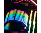 JONSBO DY-1 Symphony 24PIN RGB Power Extension Cable Automatic Rainbow Lighting Effect Neon Line for Desktop