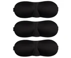 Sleep Mask Pack Of 3, Light Blocking 3D Eye Masks For Sleeping, Blindfold 3D Stereo Goggles For Side Sleeper