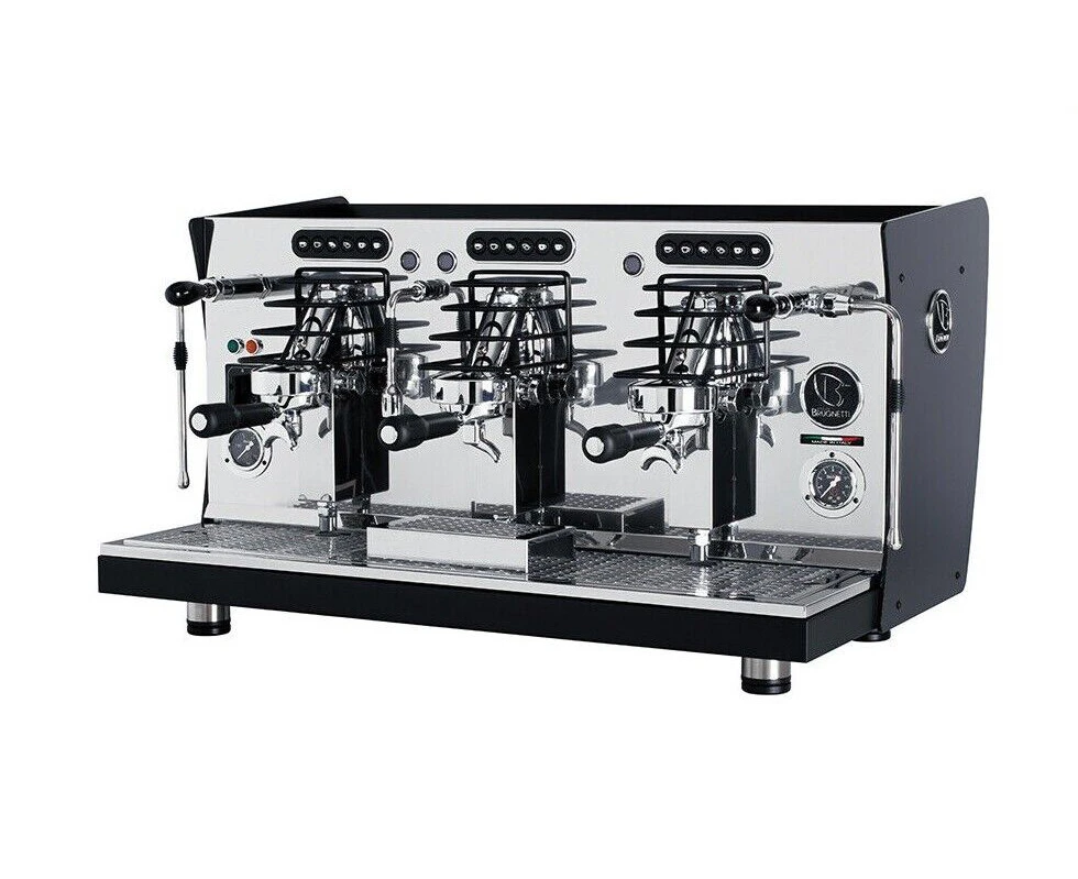 Brugnetti Giulia 2/3 Group Espresso Coffee Machine Brugnetti Giulia 2/3 Group - Black, 3group