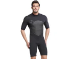 2MM Neoprene Wetsuit for Men Keep Warm Swimming Scuba Diving Suit Short Sleeve Triathlon Surf Snorkeling Wetsuit
