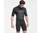 2MM Neoprene Wetsuit for Men Keep Warm Swimming Scuba Diving Suit Short Sleeve Triathlon Surf Snorkeling Wetsuit