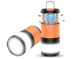 GEERTOP Portable LED Camping Lantern Bug Zapper for Hiking Tent Survival Kits-Orange