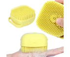 Household multifunctional silicone bath brush bath artifact massage brush back brush