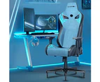 KARNOX Gaming Chair Ergonomic Office Chair Cloth 4D Armrests Recliner Chair Aluminum Base Bluish Grey