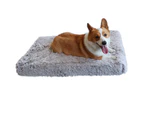 Plush dog mat pet nest deep sleeping dog sofa bed-m