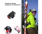 GEERTOP Adjustable Ski Shoulder Straps Handheld Nylon EVA Carrier Straps-A