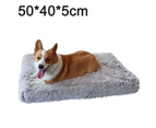 Plush dog mat pet nest deep sleeping dog sofa bed-m