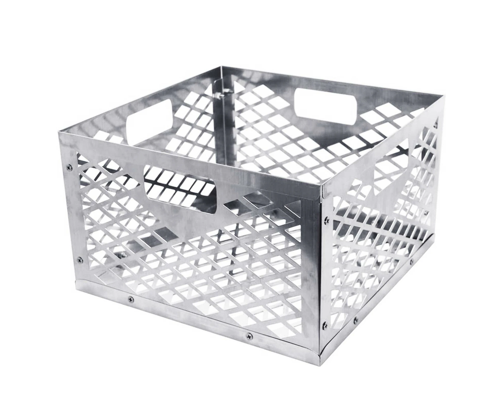 Stainless Steel Charcoal Basket Charcoal Stove Basket Grill Basket Charcoal Firebox Basket Box