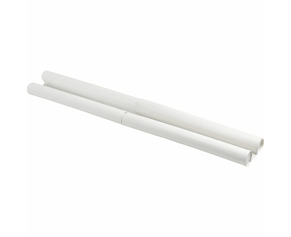 Wind Deflector At Bottom Of Door, Noise Light Damper Under Door, Adjustable Wind Deflector For Interior Front Door, 80 X 3.8 X 13 Cm, White