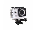 Ultra High Clarity 4K 1080P WiFi 16 Mega Sports Action Camera Waterproof DVR Camcorder White