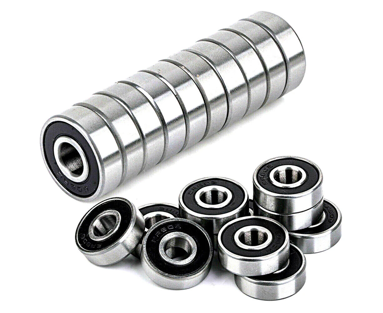 608RS Skateboard Roller Scooters Sealed Ball Longboard Skate Bearings