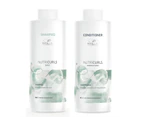 Wella Nutricurls Curls 1000ml Duo Curls Shampoo And Detangling Conditioner