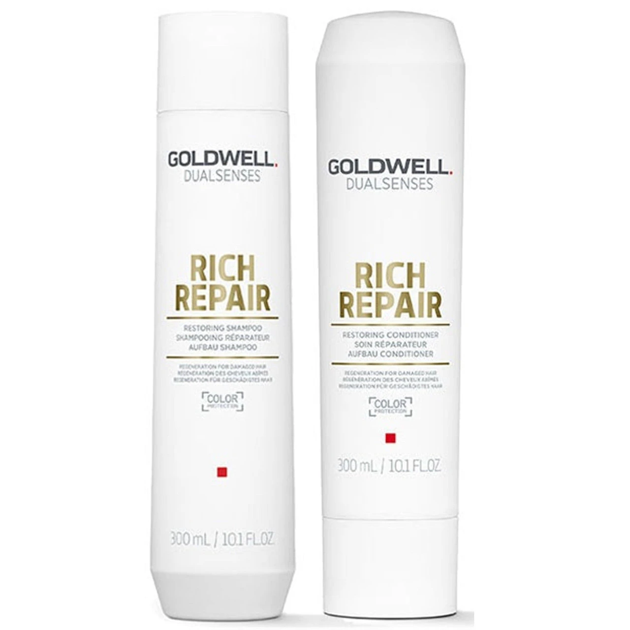 Goldwell DualSenses Rich Repair Restoring Shampoo & Conditioner Duo Pack-300ml