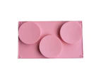 Useful Soap Mold Non-stick Oven Bakeware Baking Mould - Pink