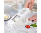 Multipurpose Luncheon Meat Slicer,Stainless Steel Wire Egg Slicer,Onions,Soft Food and Ham (S)