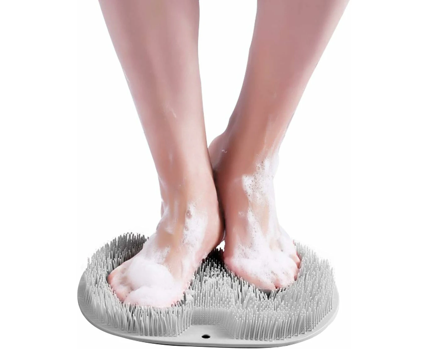 Shower Foot Massage Scrub Brush With Non-Slip And Soft Strong Bristles For Clean And Deep Foot Care Improves Circulation Exfoliation