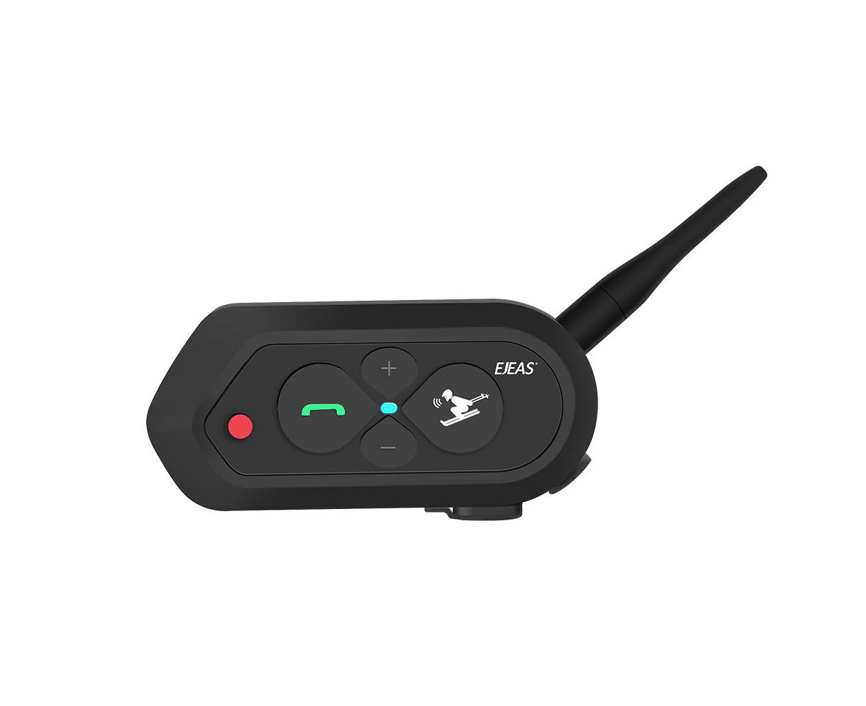 500mah 1200m Ejeas Motorcycle Skiing Helmet Intercom Headset With Bluetooth Function