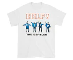 Beatles Help Silhouettes T-shirt - White