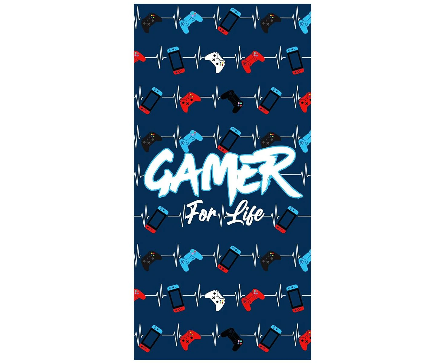 Gamer For Life Beats Beach Kids Beach Bathroom Sport Swimming Pool Towel