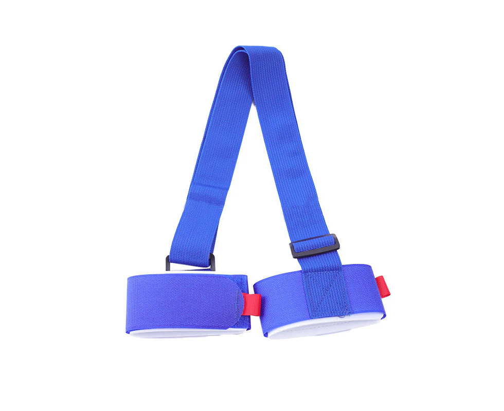 GEERTOP Skiing Pole Lash Straps Protecting Ski Handle Carry Straps-Blue