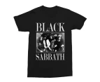 Black Sabbath 60s Rock T-shirt - Black