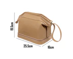 Cosmetic Travel Bags,Portable Leather Toiletry Bag,Roomy Cosmetic Bag for Women style3