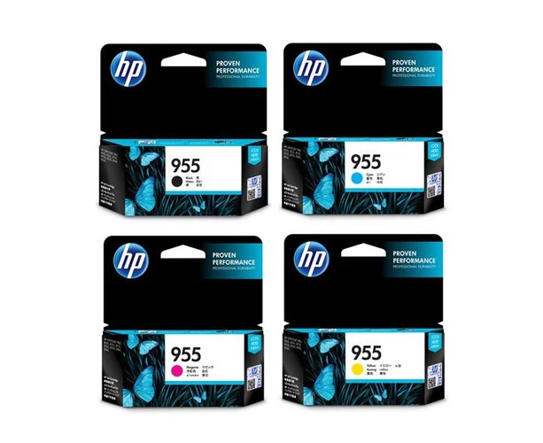 HP No. 955 Set of 4 Ink Cartridges