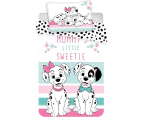 Disney 101 Dalmatians Sweetie Quilt Cover Set for Cot or Toddler Bed