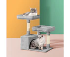 Cat Tree Tower Scratching Post Scratcher Wood Condo House Bed Trees 69cm