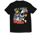 Nas Rule The World Rap T-shirt - Black