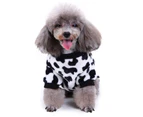 SDog hair clothes, pet four legged clothes, dog home casual clothes- s