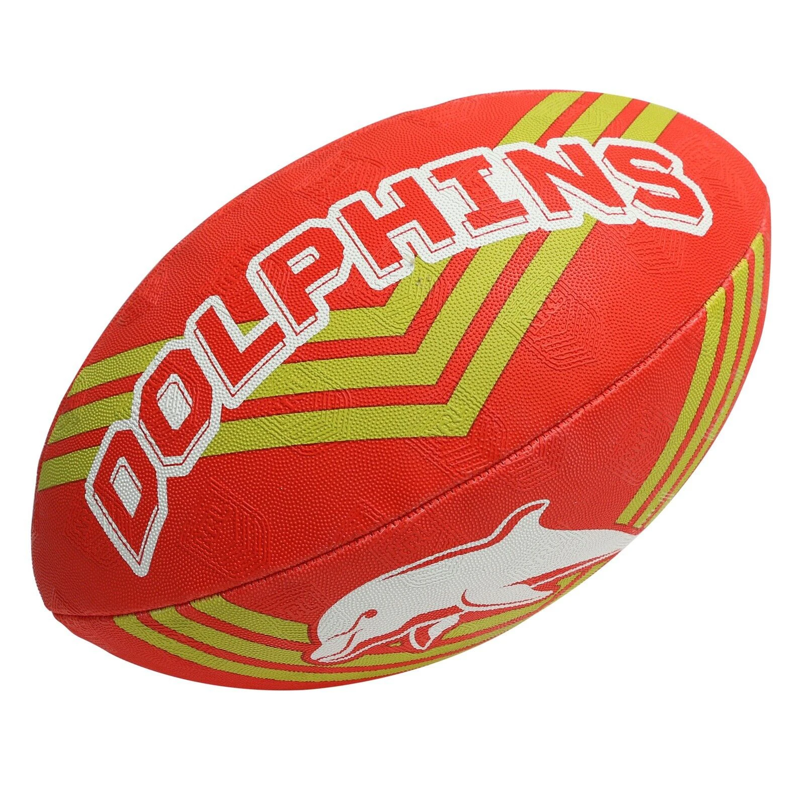 NRL 2023 Supporter Football - Dolphins - Game Size Ball - Size 5