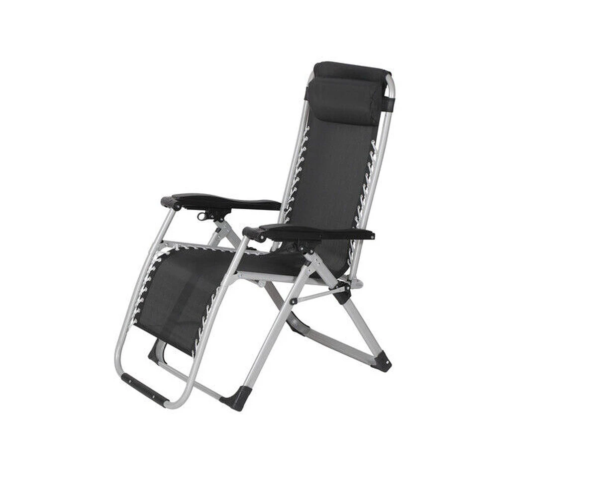 Zero Gravity Recliner Reclining Lounge Folding Outdoor Camping Chair