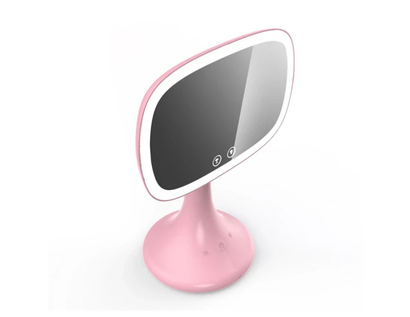 Toscano Makeup Mirror Led Dressing Table Mirror with 10X Magnifying Glass-Pink