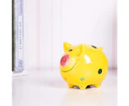 Ceramic Piggy Bank for Kids Coin Bank for Boys and Girls Unique Birthday Gift Nursery Decor Piggy Banks Green (5x5x4inch)