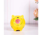 Ceramic Piggy Bank for Kids Coin Bank for Boys and Girls Unique Birthday Gift Nursery Decor Piggy Banks Green (5x5x4inch)