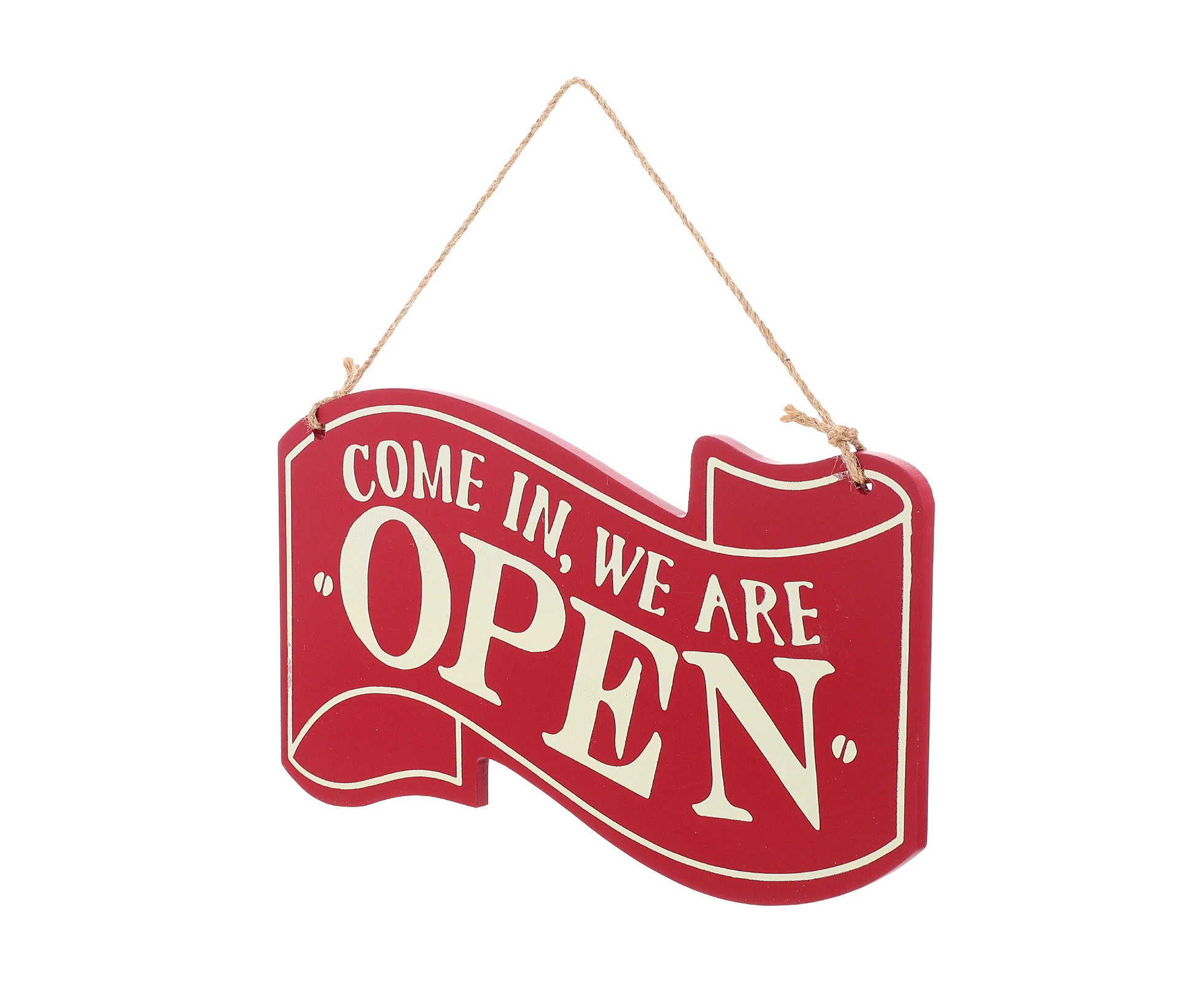 Decorative Open Sign Retro Closed Sign Wear-resistant Open Closed Sign Store Accessory