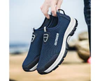 Men's Running Shoes Ultra Lightweight Breathable Comfortable Walking Shoes Casual Fashion Sneakers - Blue