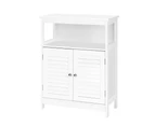 Buffet Sideboard Cabinet Kitchen Bathroom Storage Cupboard Hallway White Shelf