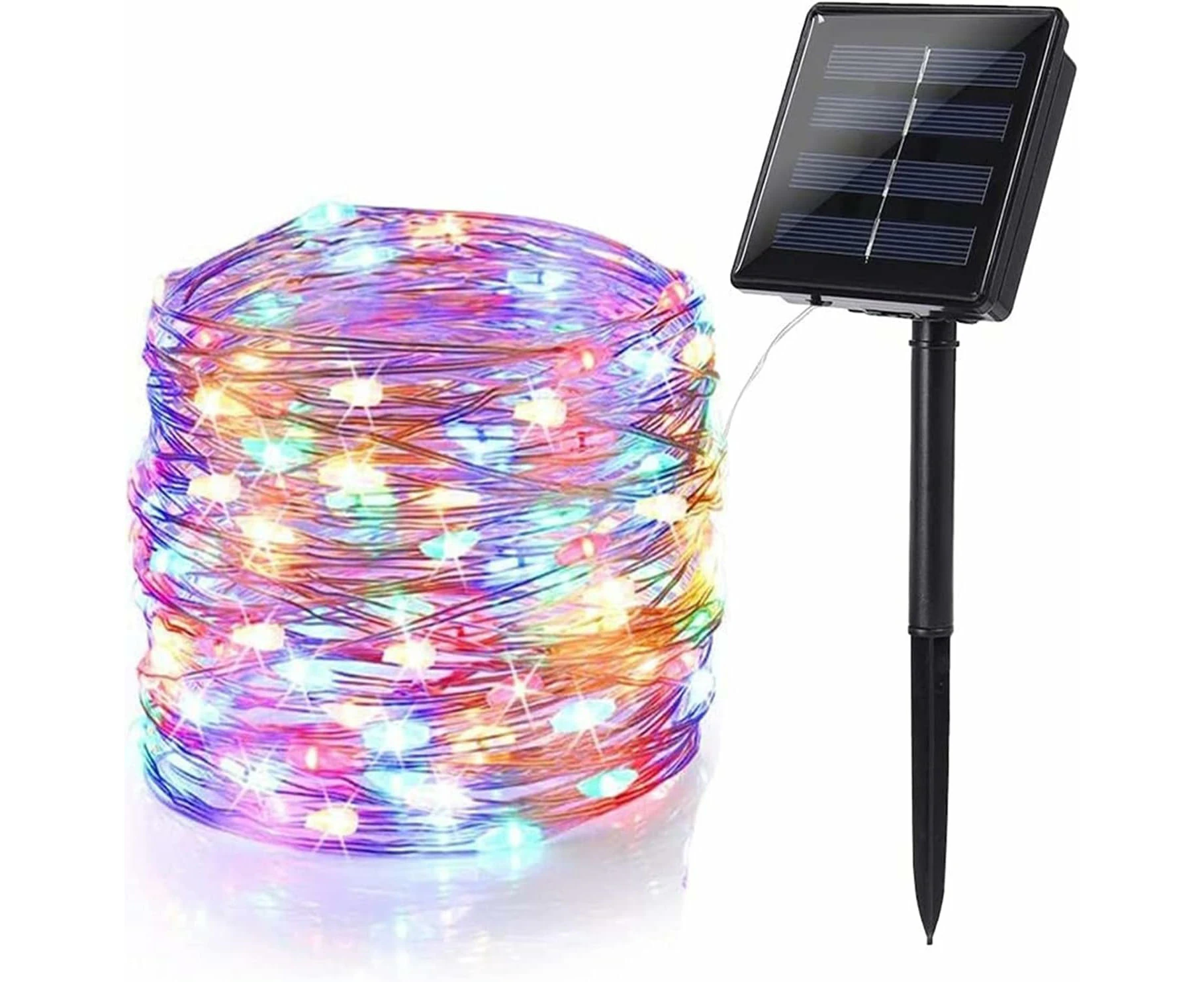 Extra-Long Solar String Lights Outdoor, 240 LED Solar Lights Outdoor, Waterproof Copper Wire 8 Modes Solar Fairy Lights for Garden Patio Tree Christmas Par