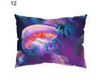 Mushroom Jellyfish Forest Print Sofa Car Throw Pillow Case Cushion Cover Decor - 12