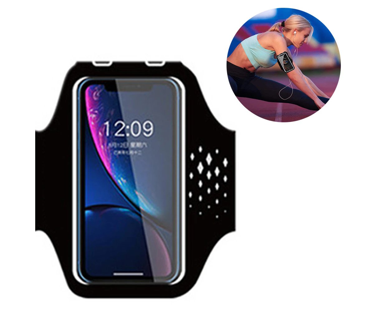 Running Phone Holder Cell Phone Armband Case Waterproof Cell Phone Armband for Jogging, Walking, Exercise and Gym Workout