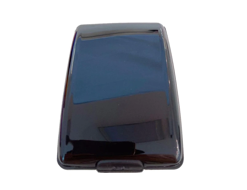 Multifunctional Anti-RFID Aluminum Alloy Purse Credit Holder Cardcase Bundle Black